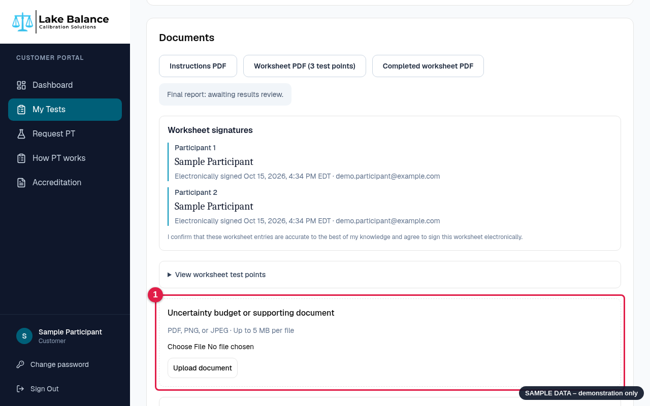 Documents and upload